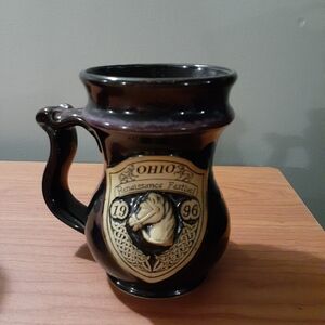 Ohio Renaissance Festival Ale Mug 1996 The Nobel Steed